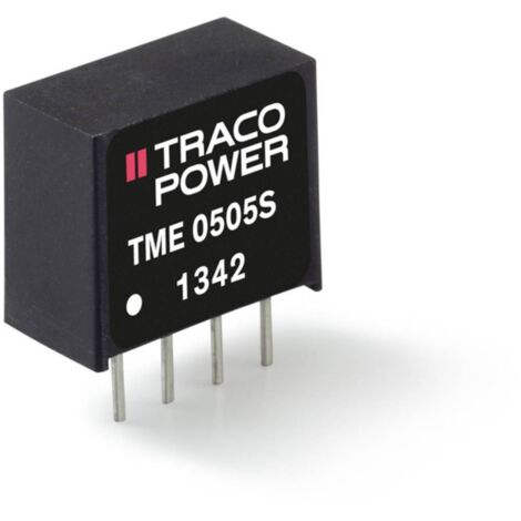 Convertisseur CC/CC pour circuits imprimés TracoPower TME 0509S Nbr. de sorties: 1 x 5 V/DC 9 V/DC 110 mA 1 W 1 pc(s) Q31262 (1/3)