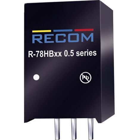 Convertisseur CC/CC pour circuits imprimés RECOM R-78B5.0-1.5 Nbr. de sorties: 1 x 5 V/DC 1.5 A 7.5 (1/3)