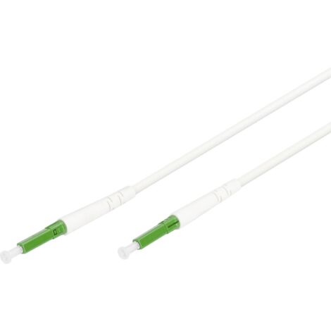 Digitus DK-3901LCA-30 fibre optique FO, fibre de verre Câble de raccordement 30 m blanc, vert [1x LC/APC mâle - 1x LC/APC mâle] 9/125 µ Singlemode S385803 (1/5)