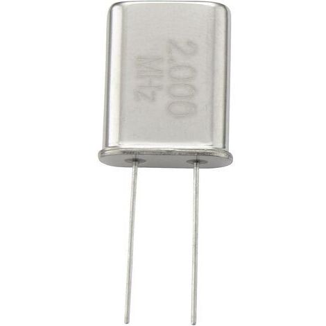 TRU COMPONENTS Quartz oscillant 168645 HC-49/U 5 MHz 32 pF (L x l x H) 4.7 x 11.1 x 13.46 mm 1 pc(s) Q86813 (1/3)