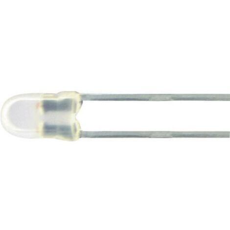 Kingbright L-57EGW LED multicolore rouge, vert rond 5 mm 30 mcd, 20 mcd 60 ° 20 mA 2 V, 2.2 V Q67513 (1/4)