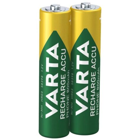 Pile Rechargeable NiMH AAA 800 MAh 1,2V - Marque Sunrising - Neuf Sous Emballage
