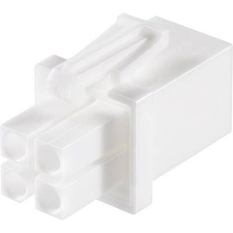 TE Connectivity Boîtier pour contacts mâles série Universal-MATE-N-LOK Nbr total de pôles 6 Pas: 4.14 mm 794895-1 1 pc(s) Y08438 (1/2)