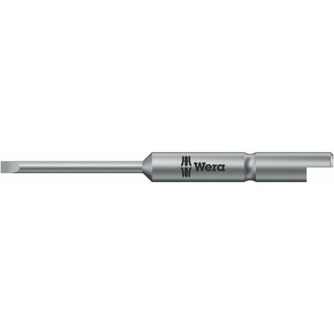 Embout pour vis à tête fendue 2 mm Wera 05135266001 Acier à outils allié, extra-rigide 1 pc(s) (1/2)