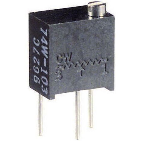 Vishay T63YB103KT20 T63YB103KT20 Potentiomètre variable 12 tours linéaire 0.25 W 10 kΩ 4320 ° 1 pc(s) W52067 (1/3)