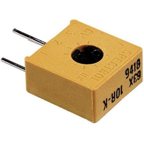 Vishay M63X502KB40 M63X502KB40 Trimmer de précision linéaire 0.5 W 5 kΩ 270 ° 300 ° 1 pc(s) W53510 (1/3)