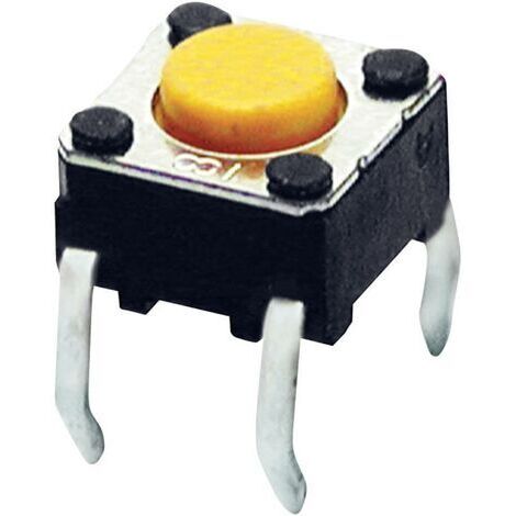 Omron B3F1002 B3F1002 Bouton-poussoir 24 V/DC 0.05 A 1 x Off/(On) à rappel (L x l x H) 6 x 6 x 4.3 mm 1 pc(s) W26296 (1/3)
