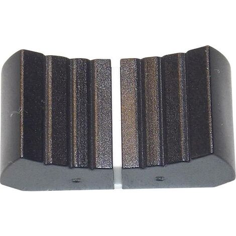 Tête de bouton à glissière ALPS 76501 noir (L x l) 13 mm x 25 mm 1 pc(s) W19634 (1/4)