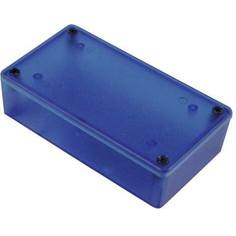 Produktbild von Hammond Electronics 1591MFLBK – ABS-Gehäuse Mit Flansch, IP54, 85x56x25 Mm, Schwarz