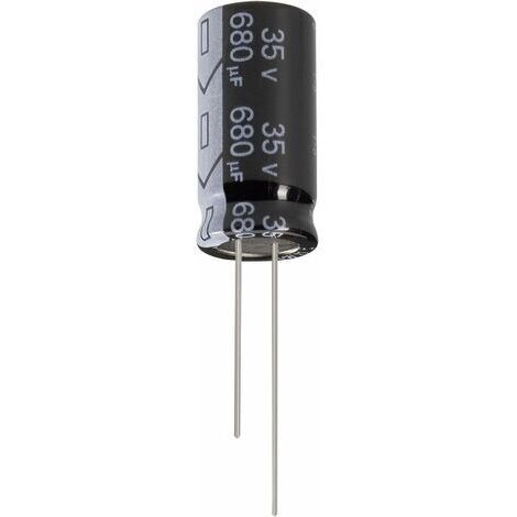Jianghai ECR1EGC471MFF501020 Condensateur électrolytique sortie radiale 5 mm 470 µF 25 V 20 % (Ø x H) 10 mm x 20 mm 1 pc(s) W18530 (1/3)