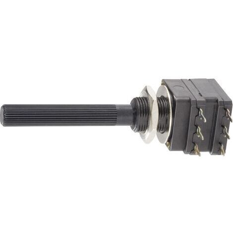 Piher PC16DH-10IP06473A2020MTA PC16DH-10IP06473A2020MTA Potentiomètre rotatif stéréo 0.2 W 47 kΩ 1 pc(s) W18229