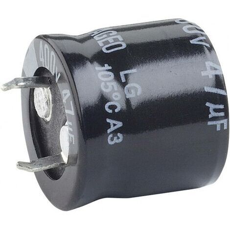 Thomsen Condensateur électrolytique Snap-In 10 mm 100 µF 350 V/DC 20 % (Ø x H) 20 mm x 30 mm 1 pc(s) W43057 (1/4)