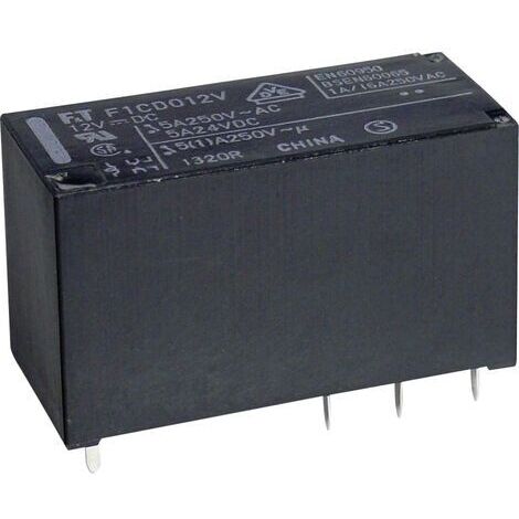 Takamisawa FTR-F1 CD 024 Relais pour circuits imprimés 24 V/DC 5 A 2 inverseurs (RT) 1 pc(s) S72795 (1/5)