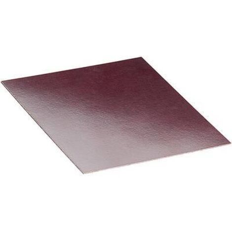 Plaque de montage Proma 708 032 1010c (L x l x H) 100 x 100 x 2 mm Bakélite marron 1 pc(s) S56975
