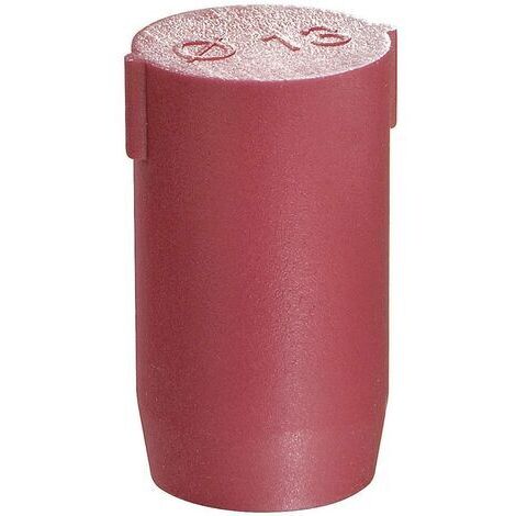 Bouchon Wiska BS 8 10064006 Polyamide rouge 1 pc(s) S21413 (1/4)
