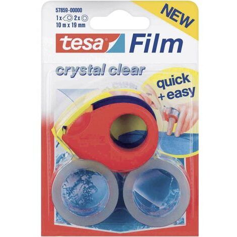 tesafilm Transparent tesa 57859-00000-13 transparent (L x l) 10 m x 19 mm acrylate 2 pc(s) S17600 (1/5)