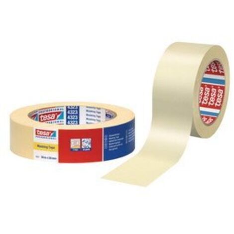 Bande de masquage tesa® Professional tesa 04323-00013-00 beige (L x l) 50 m x 50 mm caoutchouc 1 pc(s) S11685 (1/2)
