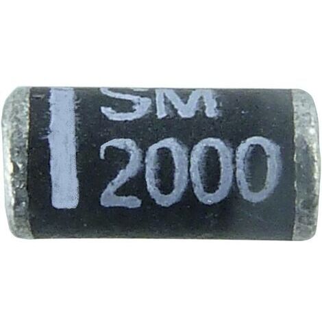 Diotec Diode de redressement Si SM2000 DO-213AB 2000 V 1 A S38620 (1/3)
