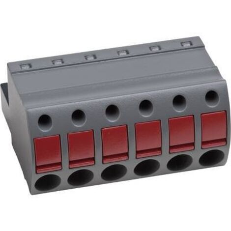 PTR Hartmann Boîtier femelle pour câble série AK(Z)4951 Nbr total de pôles 6 Pas: 5 mm 54951060401D 1 pc(s) S86587 (1/2)