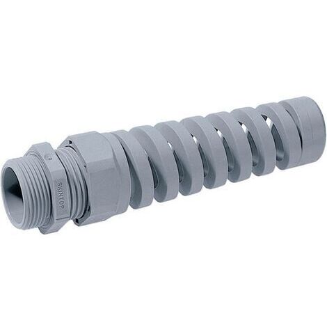 Presse-étoupe LAPP SKINTOP® BS-M 32 x 1.5 53111840 avec spirale de protection anti courbure M32 Polyamide gris clair (R (1/2)