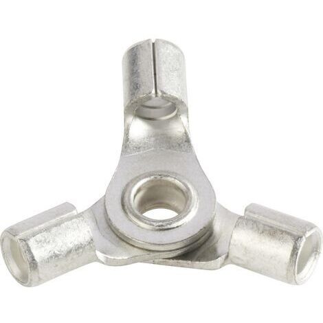 Vogt Verbindungstechnik 3532a3 Répartiteur en croix Section max.=6 mm² Ø du trou=4 mm non isolé métal 1 pc(s) X75327 (1/2)