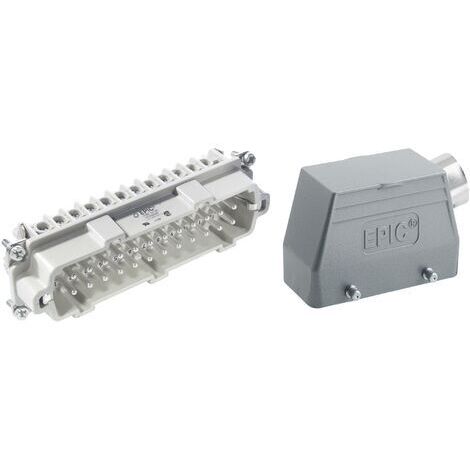LAPP Kit connecteur EPIC®KIT H-BE 24 75009651 24 + PE raccord à vis 1 set X72660 (1/5)