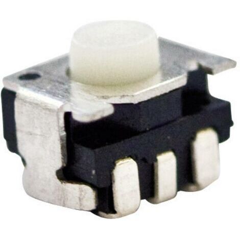 TE Connectivity 1977066-1 1977066-1 Bouton-poussoir 24 V/DC 0.05 A 1 x Off/(On) à rappel (l x H) 4.5 mm x 3.3 mm 1 pc(s) D79483 (1/3)