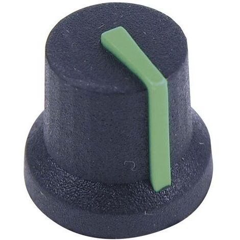 Tête de bouton rotatif Cliff CL170852BR noir, vert (Ø x H) 16.8 mm x 14.5 mm 1 pc(s) D71653 (1/4)