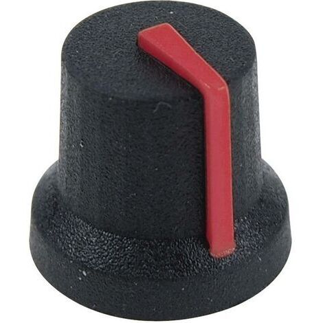 Tête de bouton rotatif Cliff CL170854BR noir, orange (Ø x H) 16.8 mm x 14.5 mm 1 pc(s) D71639 (1/4)