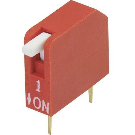 Interrupteur DIP TRU COMPONENTS 704976 Nombre de pôles 1 type piano 1 pc(s) D71048 (1/3)