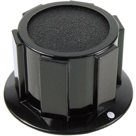 Tête de bouton rotatif Cliff FC1610 noir (Ø x H) 25.4 mm x 15.1 mm 1 pc(s) D73848 (1/4)