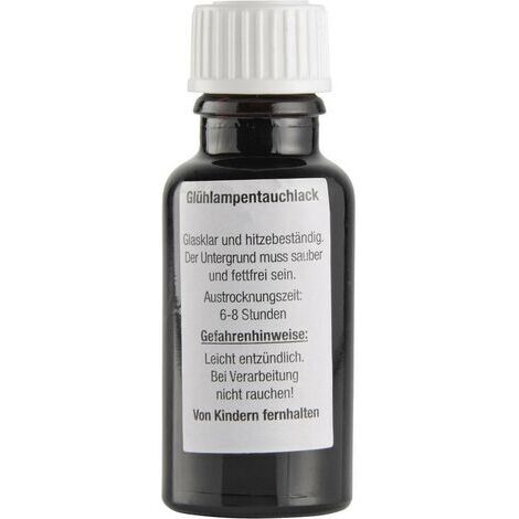 Vernis orange pour ampoules bouteille de 20 ml D54879 (1/5)