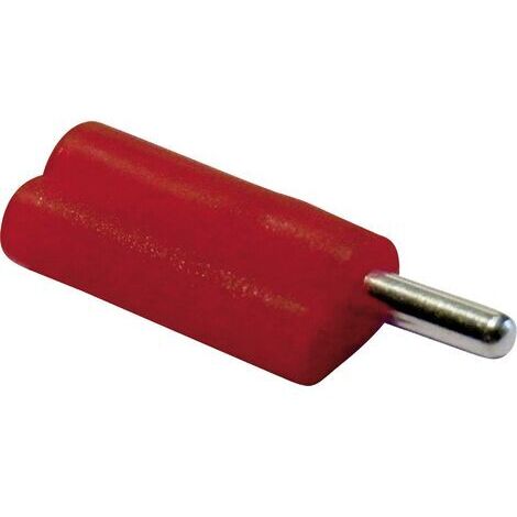 Schnepp F 2020 Fiche banane mâle, droit Ø de la broche: 2 mm rouge 1 pc(s) D29596 (1/3)
