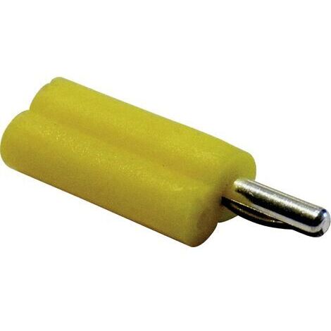 Schnepp F 2020 Fiche banane mâle, droit Ø de la broche: 2 mm jaune 1 pc(s) D29521 (1/4)