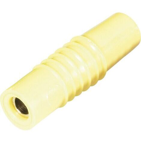 Fiche banane femelle Ø de la broche: 4 mm Schnepp KP 4000 S ge jaune 1 pc(s) D29306 (1/3)