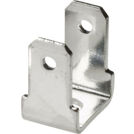 Languette 4.8 x 0.8 mm Vogt Verbindungstechnik 381790.67 90 °, 90 ° non isolé métal 1 pc(s) D29029 (1/4)