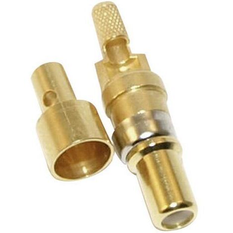 Contact coaxial mâle à souder, à sertir Conec 131J30019X pour RG 179B/U - RG 187A/U doré 1 pc(s) (1/3)