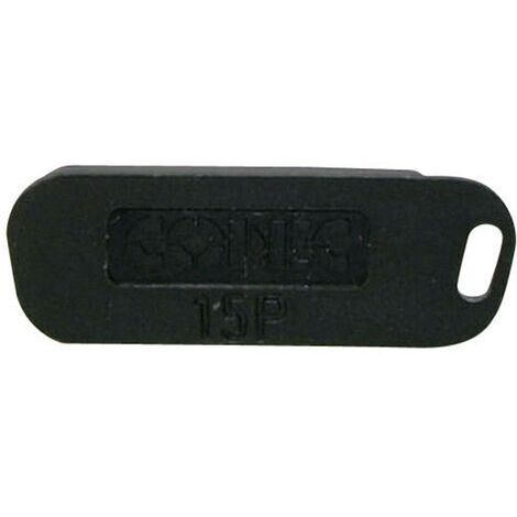 Couvercle de protection Conec 160X10419X noir 1 pc(s) D25005 (1/3)