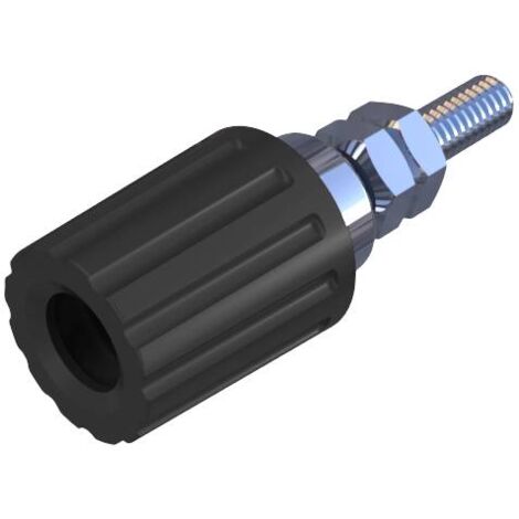 Borne de polarité Ø stylo (détails): 4 mm SKS Hirschmann PK 110 931713100 noir 35 A 1 pc(s) D21999