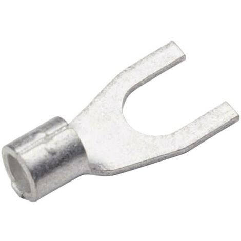 Cosse préisolée fourche Rouge (0,25 à 1,5 mm²) ø4mm