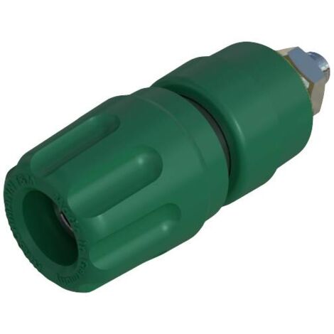 Borne de polarité Ø stylo (détails): 4 mm SKS Hirschmann PKI 10 A 930103104 vert 35 A 1 pc(s) D24402