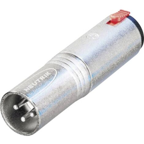 Adaptateur XLR Neutrik NA3MJ XLR mâle - Jack femelle 6.35 mm stéréo 1 pc(s) D24621 (1/2)
