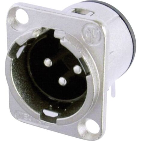 NEUTRIK NC3FM-C Connecteur XLR Unisexe 3 Pôles 8mm (Unité