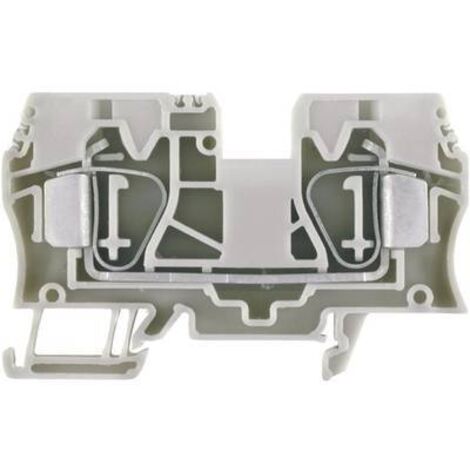 Bloc de jonction de passage Weidmüller ZDU 10 1746750000-1 beige foncé 1 pc(s) D15852 (1/2)