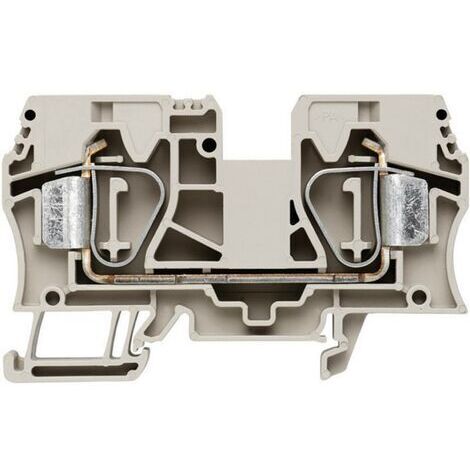 Bloc de jonction de passage Weidmüller ZDU 16 1745230000-1 beige foncé 1 pc(s) D15864 (1/5)