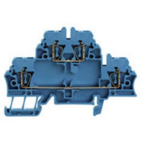 Bloc de jonction double étage Weidmüller ZDK 2.5 BL 1678630000-1 bleu 1 pc(s) D15625 (1/5)