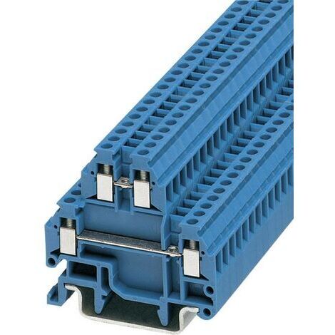 Bloc de jonction simple Contenu: 1 pc(s) Phoenix Contact MTTB 1,5 BU 3000926 D12036 (1/4)
