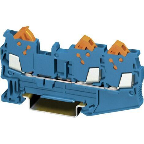 Bloc de jonction simple Contenu: 1 pc(s) Phoenix Contact QTC 1,5-TWIN BU 3205051 D11210 (1/5)