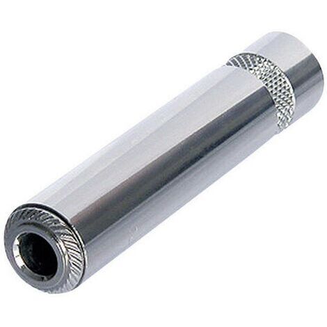 Jack 6.35 mm femelle, droit Rean AV NYS2203P Nombre de pôles: 3 stéréo argent 1 pc(s) D18842 (1/4)