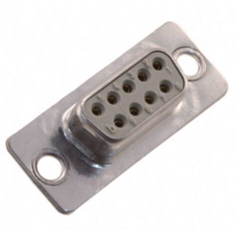 Embase SUB-D femelle 9 pôles HARTING 09670094704 180 ° fût à souder 1 pc(s) D66002 (1/3)